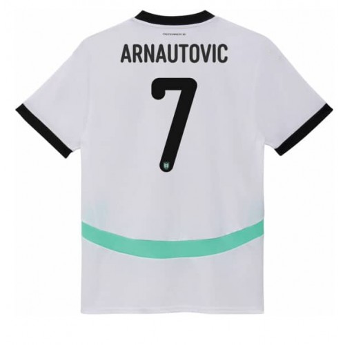 Maglia Calcio Austria Marko Arnautovic #7 Seconda Divisa Europei 2024 Manica Corta